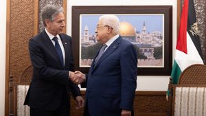 Temui Presiden Abbas di Tepi Barat, Menlu AS Blinken Tegaskan Negara Palestina Harus Berdiri