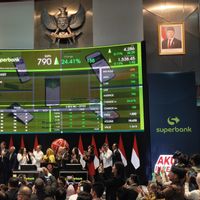Resmi IPO, Saham PT Super Bank Indonesia Tbk (SUPA) Naik 24,41 Persen