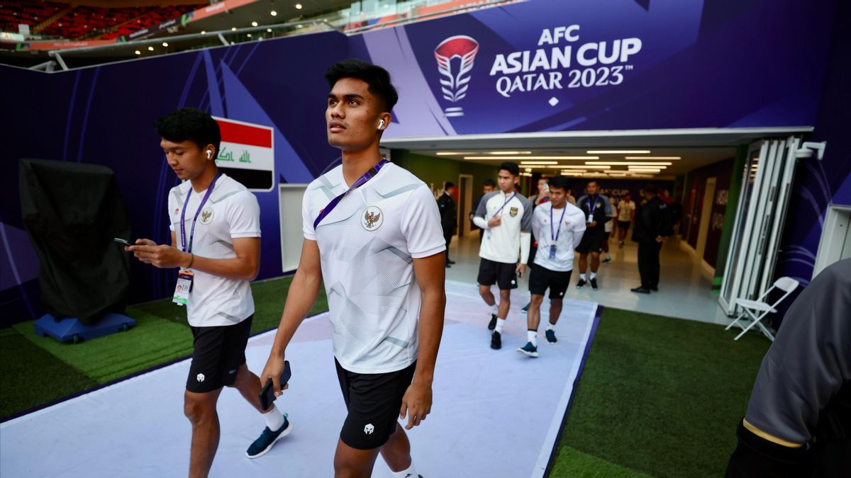The Indonesian National Team Focuses On Cohesiveness Ahead Of The Iraqi Meeting In The First Match Of The 2023 Asian Cup