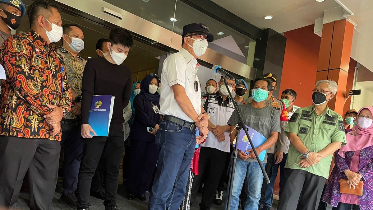 Kasih Rp30 Juta ke Keluarga Korban Kebakaran Lapas Tangerang, Menteri Yasonna: Jangan Dilihat Besar atau Kecilnya