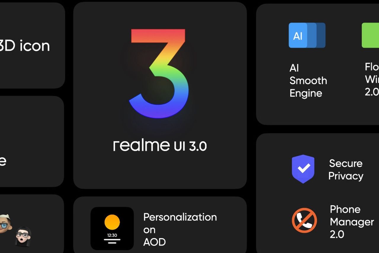 Realmeはui 3 0をグローバルにリリースし アップグレードできる一連の新機能と電話です