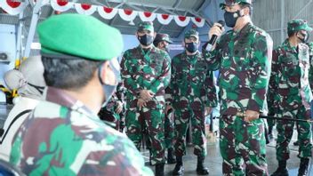 The Manliness Of TNI Commander To Lead The COVID-19 Vaccination For 1,286 Soldiers In Jogja