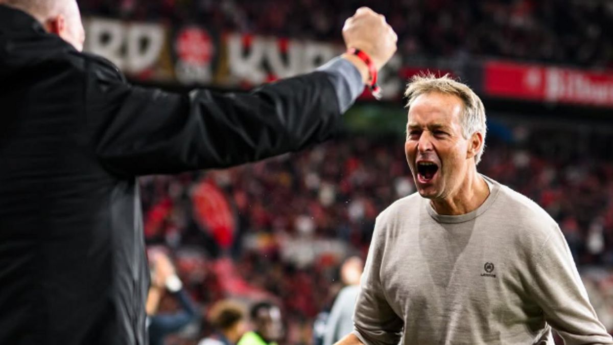 Debut Manis Kasper Hjulmund, Bayer Leverkusen Tekuk Frankfurt 3-1 meski Main dengan 9 Pemain