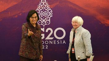 Epic Moment Sri Mulyani Meets Janet Yellen In Bali, Talks About The World Economy To The War Crisis