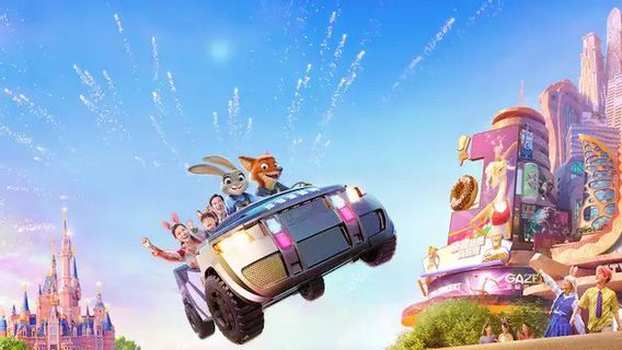 Disney Resort Buka Atraksi Bertema Zootopia Pertama di Shanghai