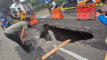 Hujan Deras Bikin 32 Jalan Berlubang di Bogor