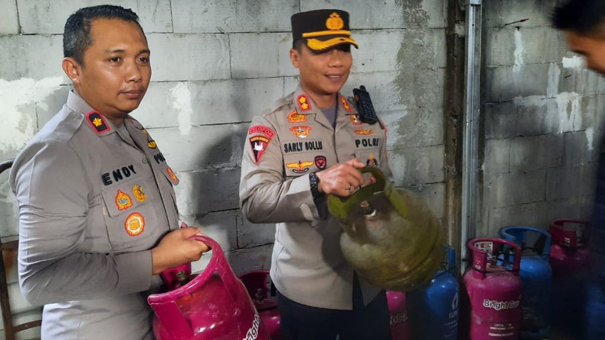 Ruko di Kawasan Pamulang Digerebek, Polisi Temukan Puluhan Tabung Gas Oplosan