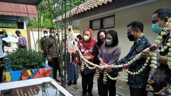 Inaugurer Le Jardin De Nutrition à Semarang, Le Chef De BKKBN Espère Y Presser Des Chiffres De Retard De Croissance