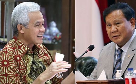 Survei Capres LSI: Ganjar 24,5 Persen dan Prabowo 21,3 Persen