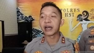 The Man Who Killed The Principal Because Of The Dark Eyes Of His Widow Was Proposed To Be Arrested By The HST South Kalimantan Police