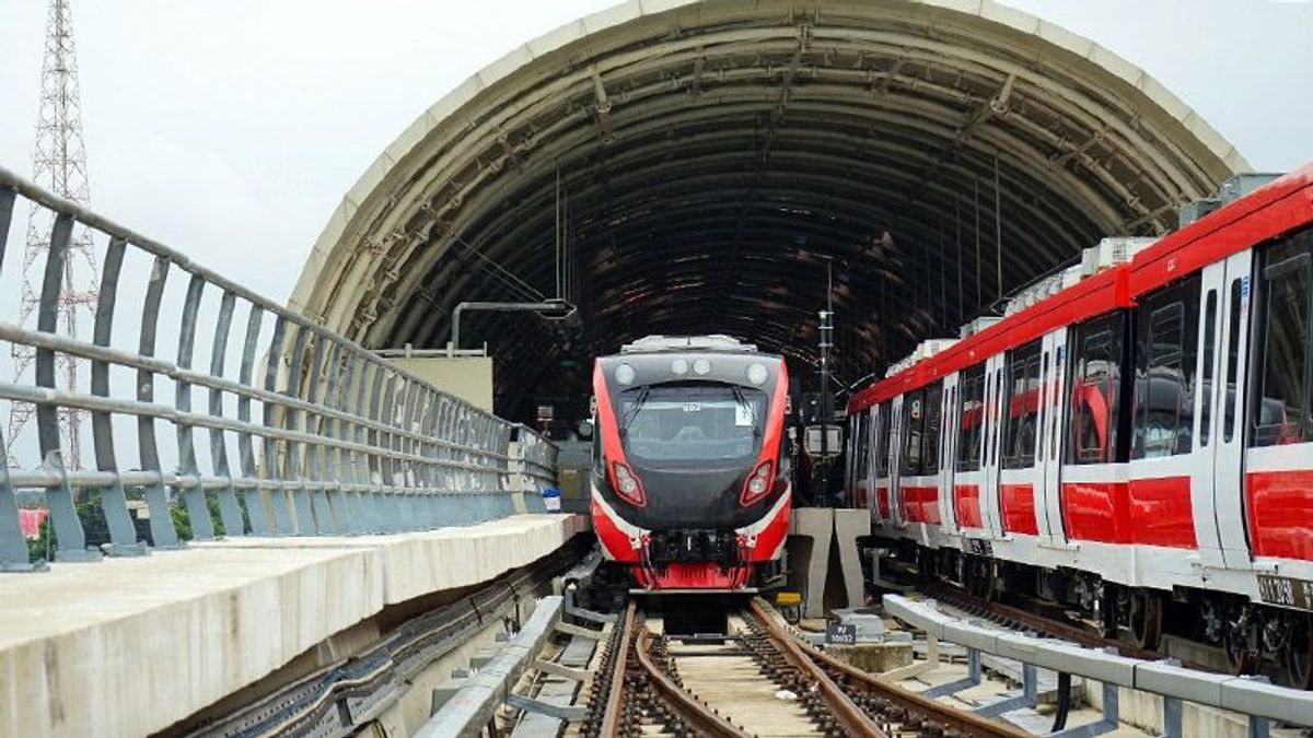 Kereta Operasional Ditambah, Headway LRT Jabodebek Kembali 7 Menit