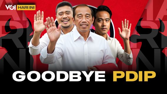 VOI Hari Ini: Mengapa PDIP Baru Pecat Jokowi Sekarang?