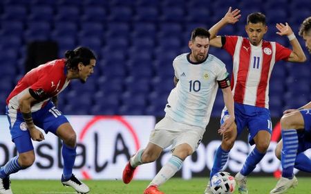 Ditahan Imbang Paraguay 1-1, Argentina Masih Puncaki Klasemen Zona CONMEBOL