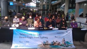 Pesawat Garuda Indonesia dari Sydney Mendarat di Ngurah Rai Bali Bawa 47 WNA