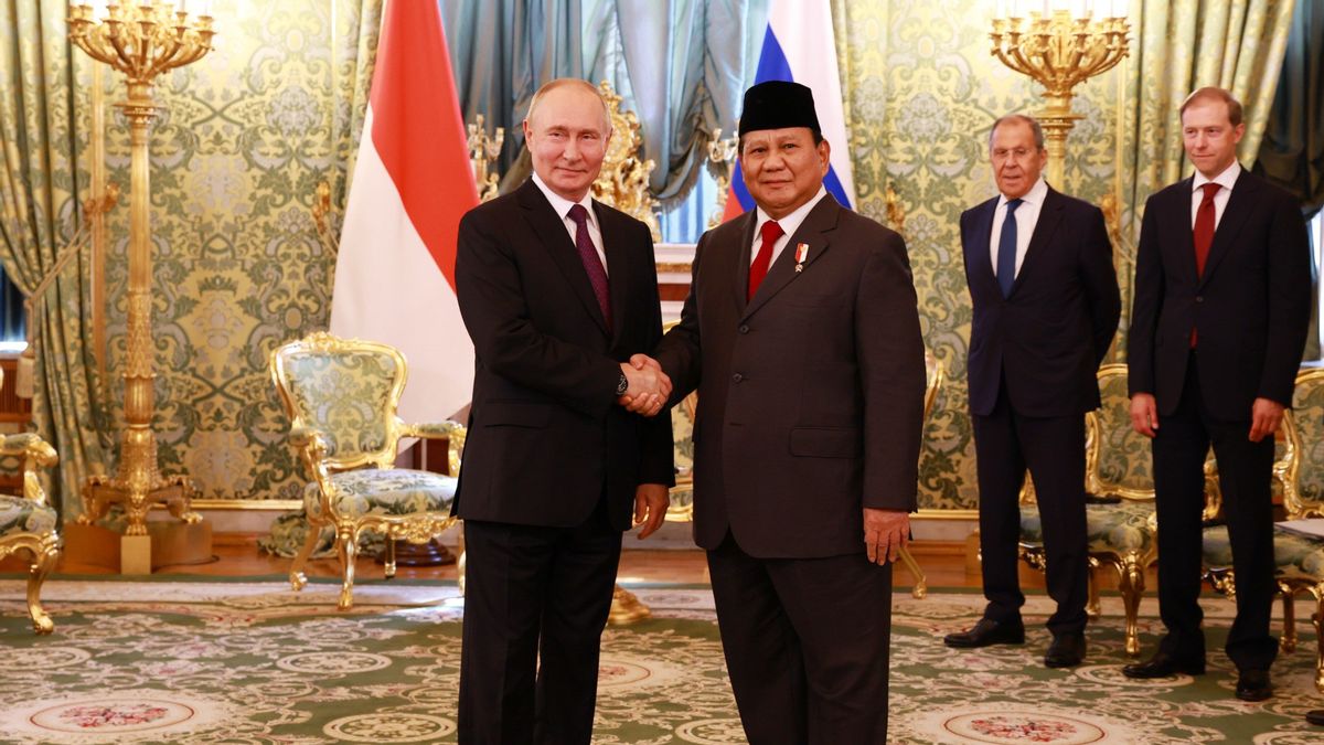 Meeting Putin, Prabowo Calls Russia A Good Friend Often Helps Indonesia ...