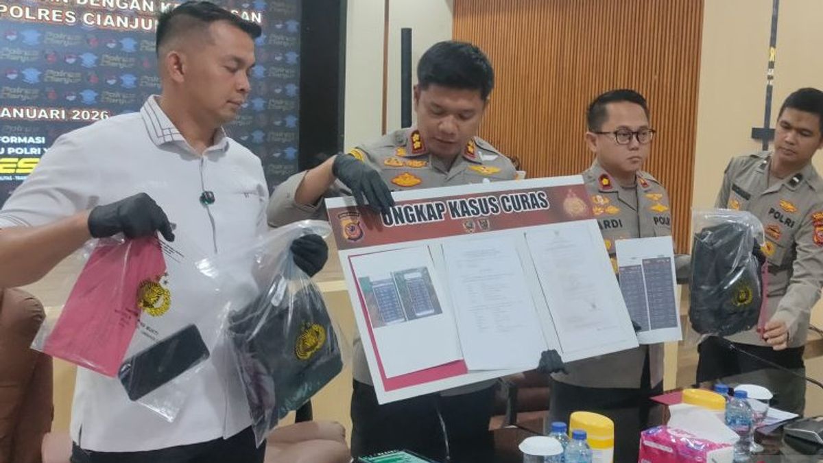 Polisi Tangkap Begal Perhiasan Nenek Rp126 Juta di Cianjur, Pelaku Terjerat Utang Judol