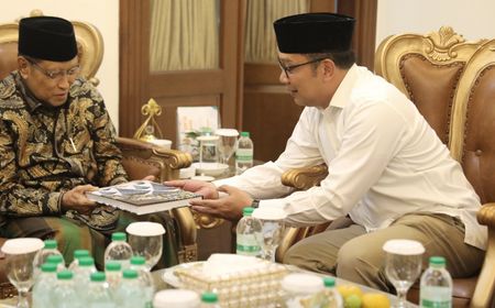 Ridwan Kamil Temui Said Aqil: Menguatkan di Sisa Kampanye