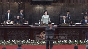 President Prabowo attends the DPR plenary session to convey the KEM PPKF RAPBN 2027