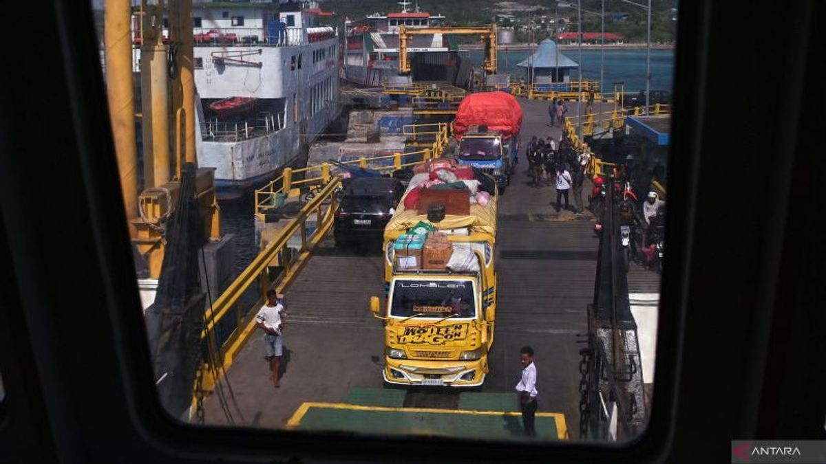 Bad Weather, ASDP Still Closes Ferry Boat Journey from Kupang NTT