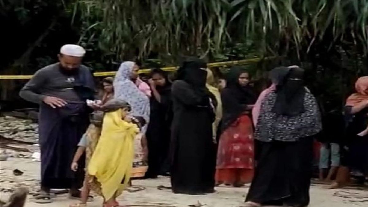 139 Rohingya Immigrants Stranded Again In Sabang Aceh