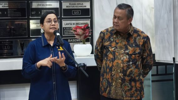 Sri Mulyani Diam Seribu Bahasa Saat Ditanya Pergantian Dirjen Pajak-Bea Cukai Kemenkeu