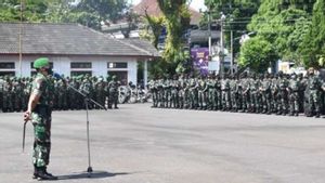 Aparat Gabungan Gelar Apel Pengamanan VVIP Kunjungan Jokowi ke Wonosobo Besok