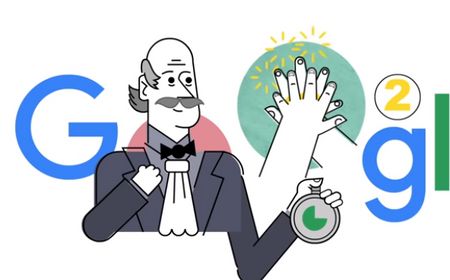 Google Doodle Tampilkan Ignaz Semmelweis, untuk Ingatkan Manfaat Cuci Tangan