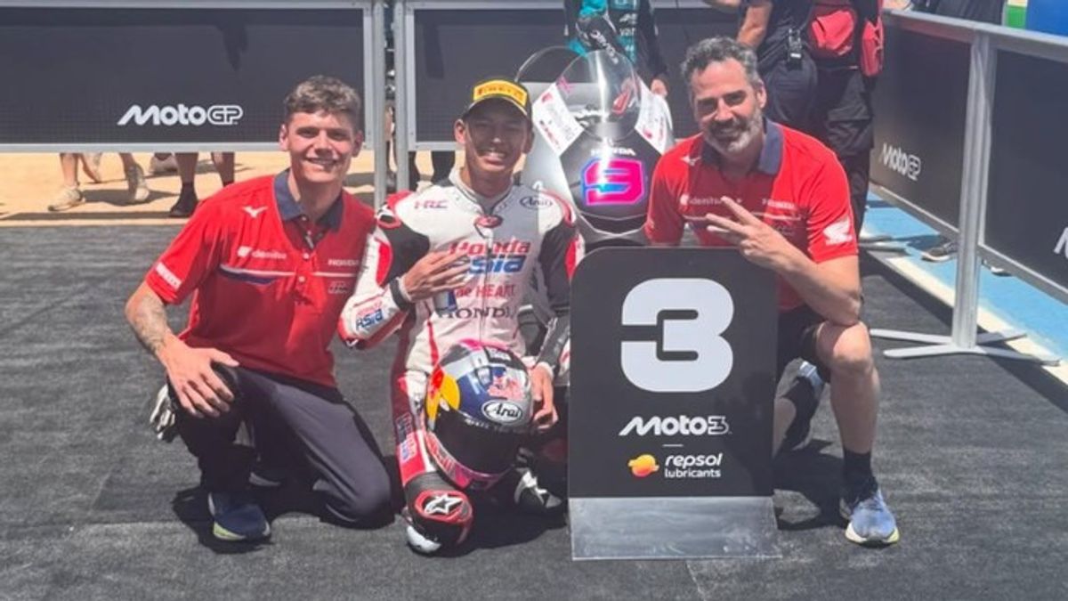 Vega Eda Pratama Podium Tiga di Moto3 GP Brasil
