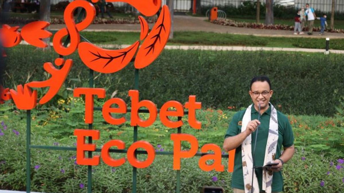 Tebet Park Become A Water Reservoir: The Concept Is Natural, The Dry Season Will Relieve