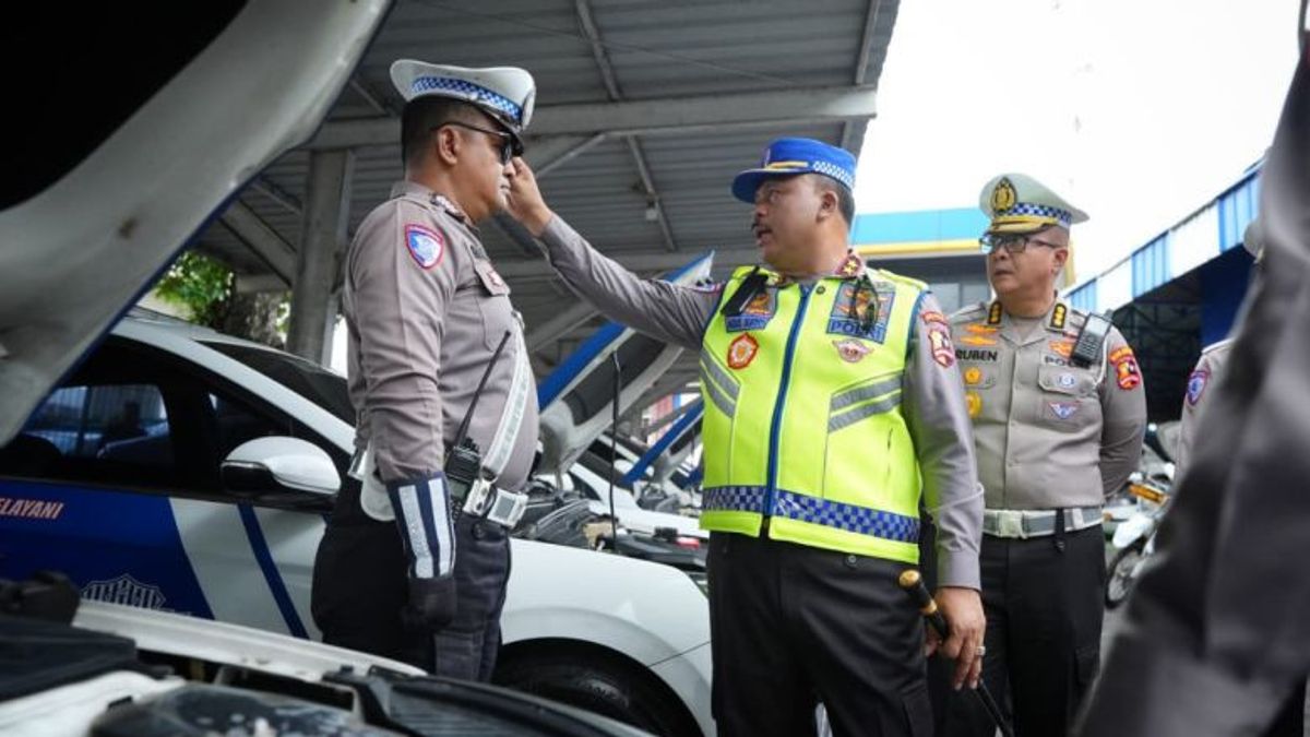 Kakorlantas vérifie la préparation du personnel et des Sarpras avant l'opération Ketupat 2026