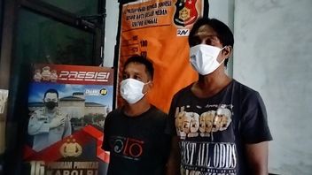 帕拉克水果商人， 棉兰的 2 个暴徒谁挑战 '请分享视频' 被警察逮捕