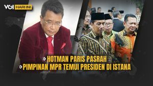 VIDEO VOI Hari Ini: Saran Hotman Tak Direspon Jokowi, Pimpinan MPR Temui Presiden di Istana