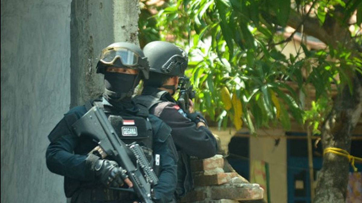 Detachment 88 Detachment 2 Suspected JI Network Terrorists In Tapanuli, North Sumatra