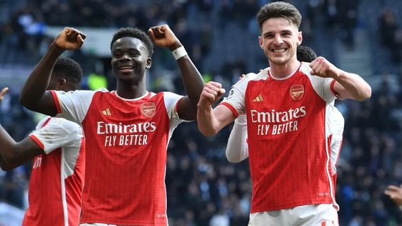 Declan Rice Yakin Arsenal Bisa Saingi Liverpool Perebutkan Titel Liga 