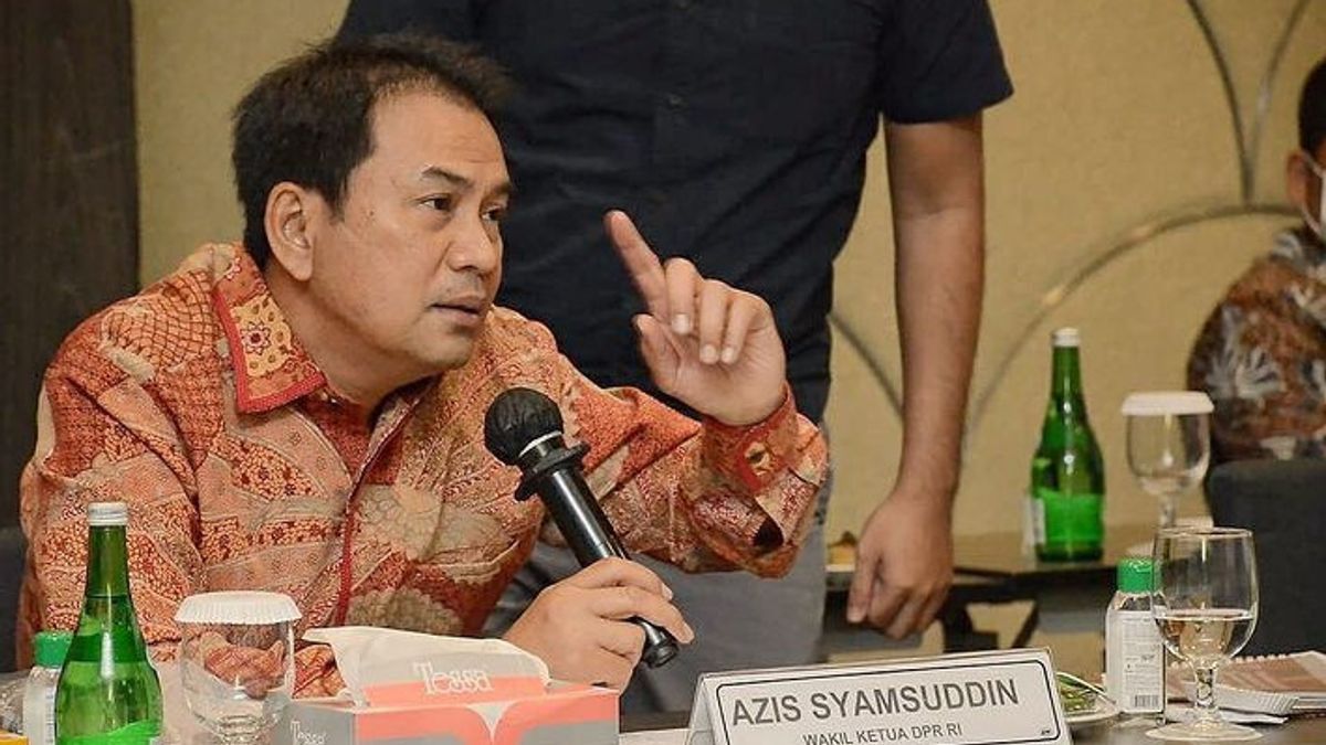 Diperiksa Soal 'Makelar Kasus', Wakil Ketua DPR Azis Syamsuddin Datangi Panggilan KPK 