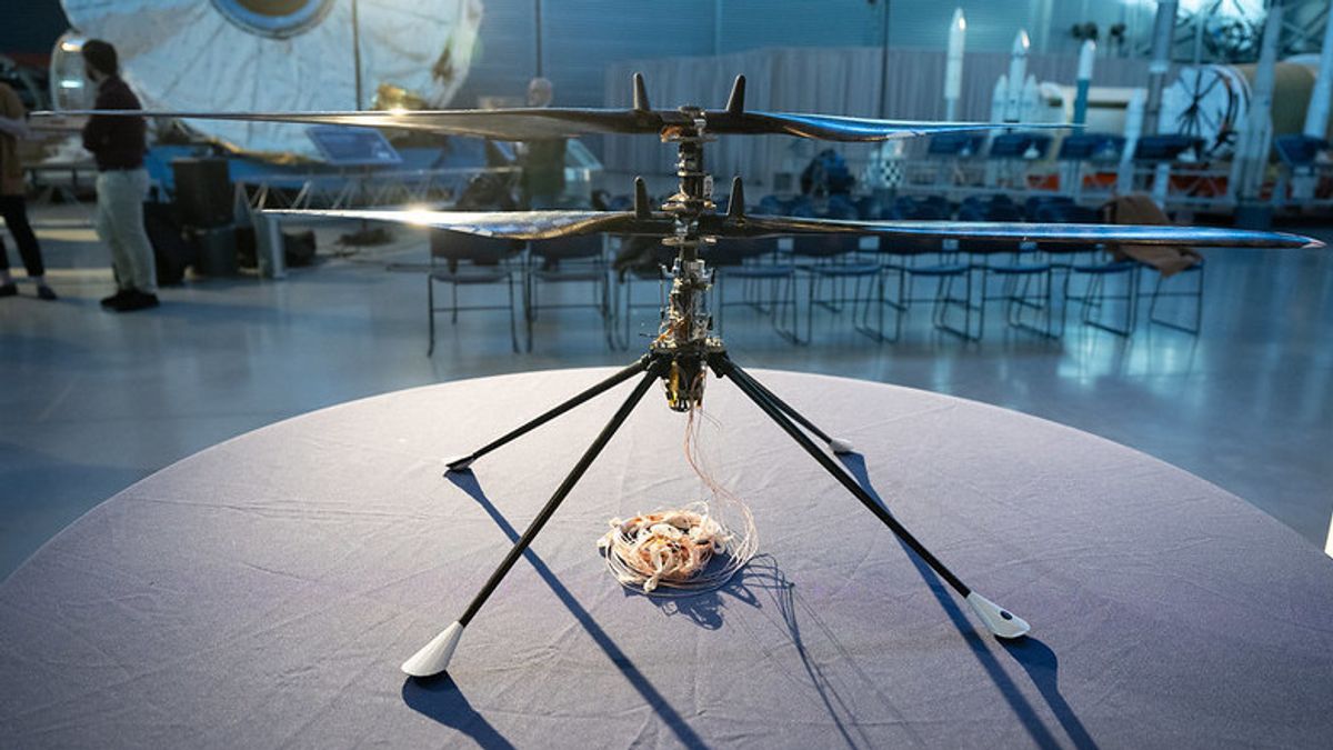 NASA Sumbangkan Prototipe Ingenuity ke Museum Smithsonian