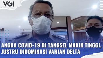 VIDEO: Angka COVID-19 di Tangsel Makin Tinggi, Justru Didominasi Varian Delta