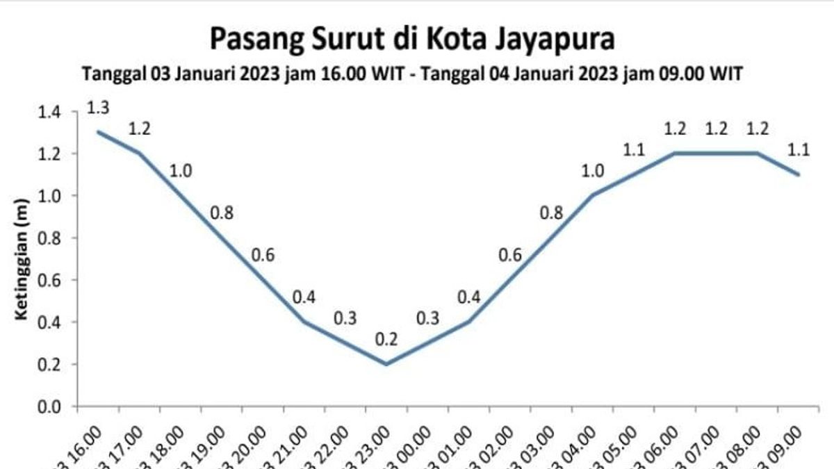 BMKG Jayapura Imbau Warga Tidak Terprovokasi Isu Pasang Surut Laut Usai Gempa M 5,2