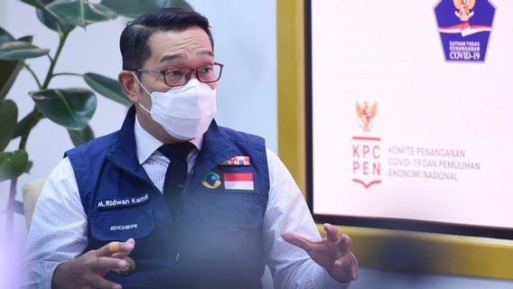 Les Mesures De Ridwan Kamil Pour Surmonter Le Pic De COVID-19 Et Les Places Limitées