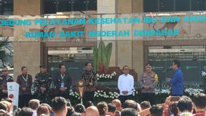 Resmikan Gedung KIA RSUP Ngoerah Bali, Jokowi Optimistis Dapat Tekan Kematian Ibu dan Anak