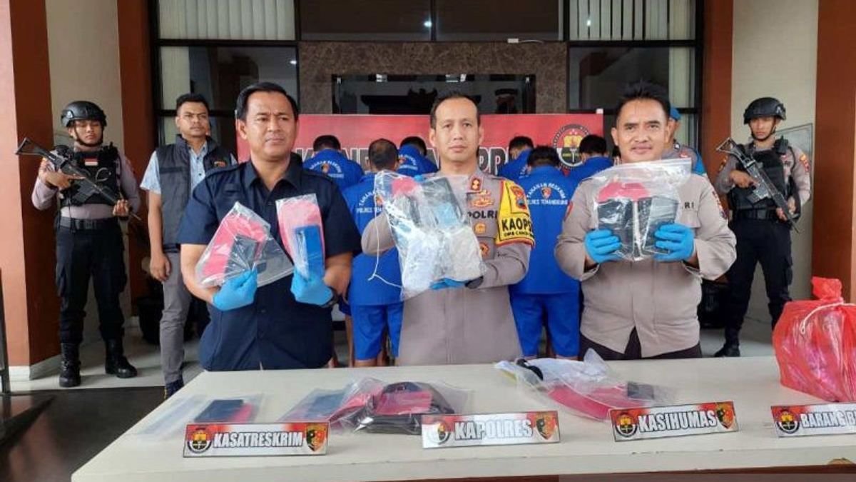 11 Pickpockets Arrested By Temanggung Police Coming From Jakarta, Specialist For Music Concerts