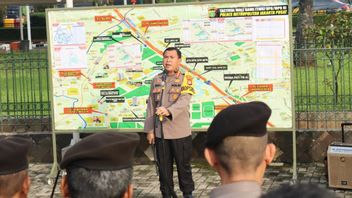 Police Hope That The Mass Demonstration Of Jokowi's Impeachment At The DPR RI Building Is Not Anarchic