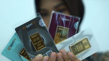 UBSとGaleri24 Compact Gold PricesがPegadaianで上昇