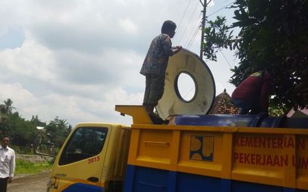 Aliran Selokan Mataram Kembali Dibuka, Distribusi Air Bersih ke Sleman Disetop