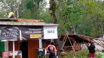 BPBD Laporkan 58 Unit Rumah di Sukabumi Rusak Akibat Puting Beliung