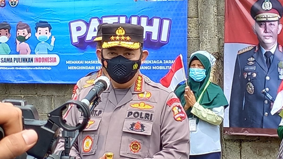 Reviewing Vaccination In Banten, National Police Chief Sigit: Still Low Percentage Even Though It Is Contributing To State Foreign Exchange