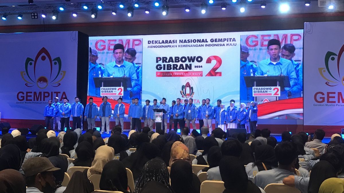 Déclarer le soutien, Gempita se préparera au travail politique pour gagner Prabowo-Gibran