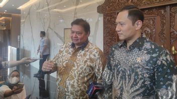 Just Become A Minister Of ATR/Head Of BPN AHY Visit Airlangga, This Is What Was Discussed