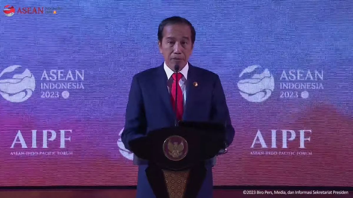 President Jokowi: ASEAN Indo-Pacific Forum Present To Change Rivalry In Indo-Pacific To Beneficial Cooperation