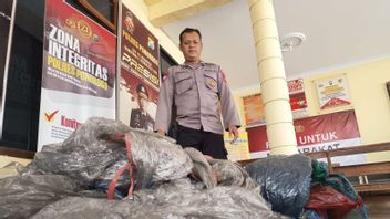 حصلت الشرطة على 5 بالونات هوائية مليئة بالمفرقعات النارية في بونوروغو
